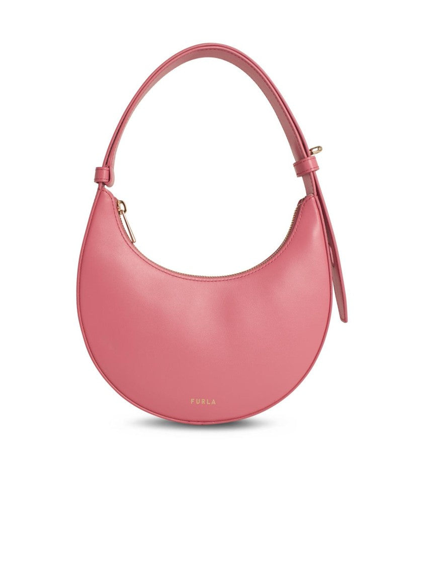 Furla 'Delizia' Mini Bag In Pink Leather