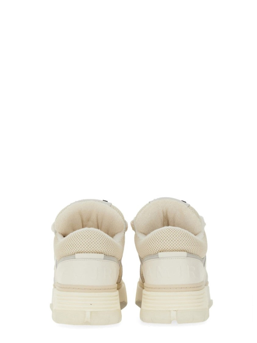 Amiri Ma-1 Smooth Leather Mesh Sneakers