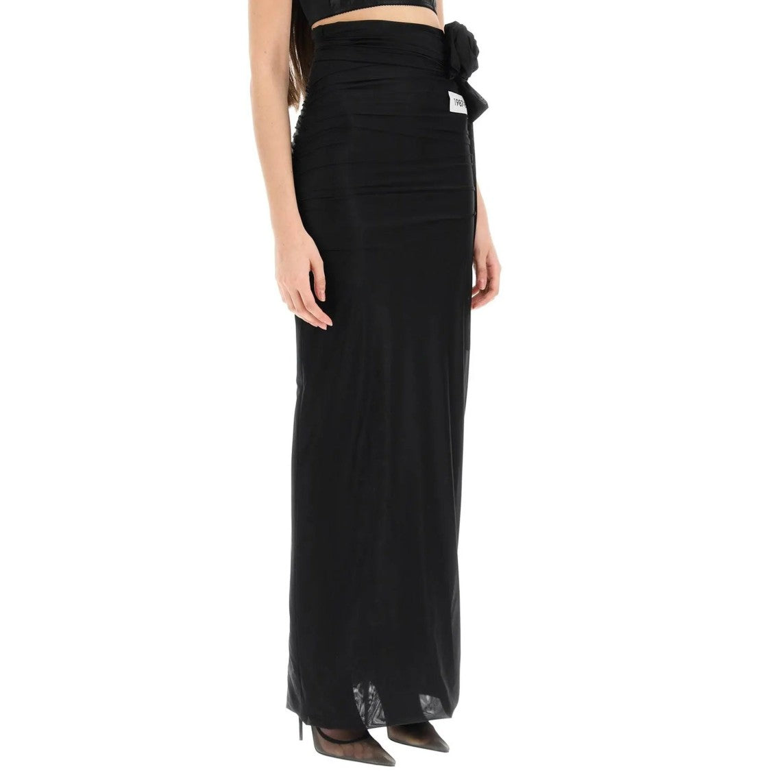 Dolce & Gabbana Jersey Stretch Maxi Skirt