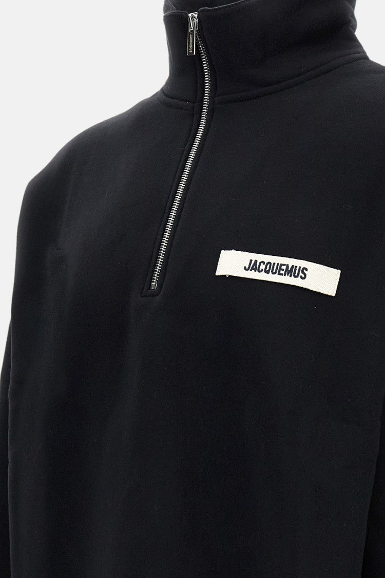 Jacquemus Le Camionneur Gros Grain' Zip Sweatshirt
