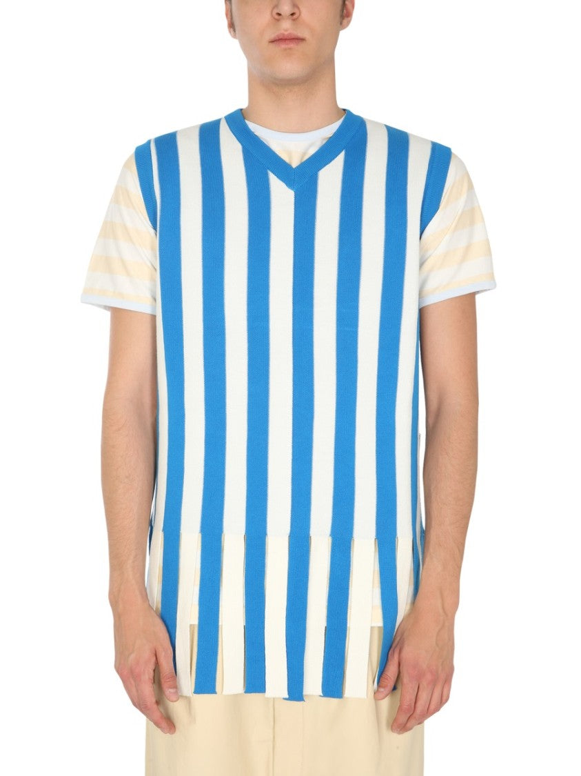 Sunnei X Eleonora Bonucci Sleeveless V-Neck Sweater