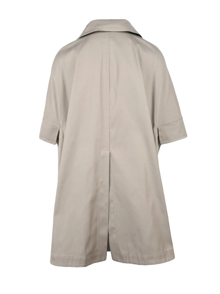 Douuod Trench Cape - Beige