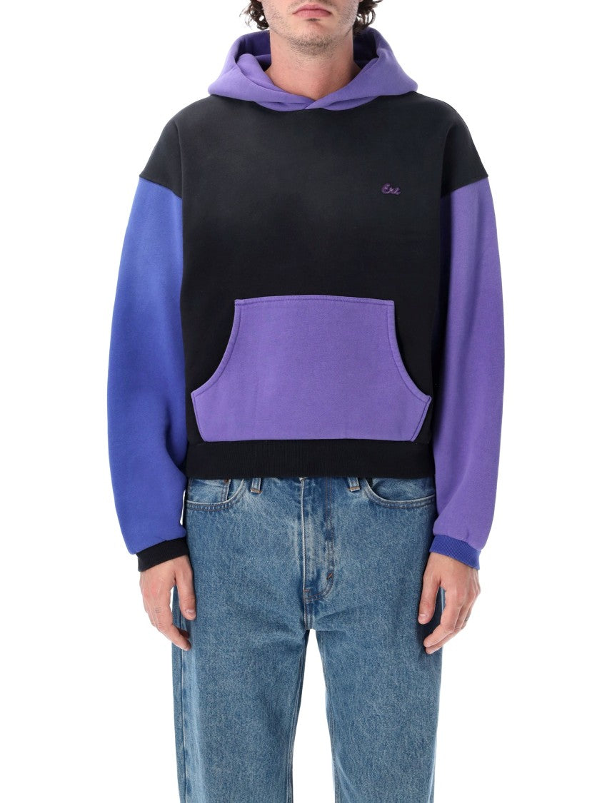 Erl Colorblock Relaxed Fit Hoodie