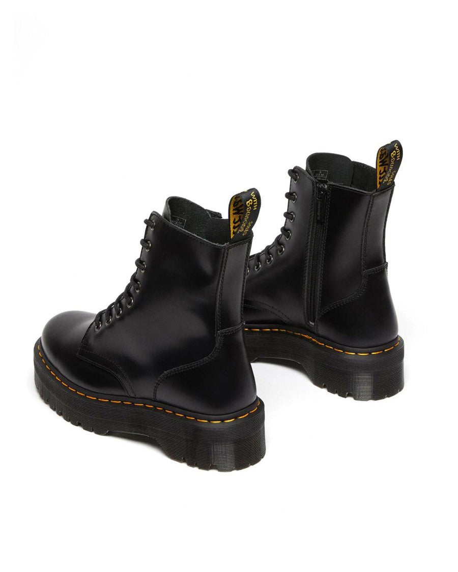 Dr. Martens Platform Ankle Boots With Chic Lace-Up Design
