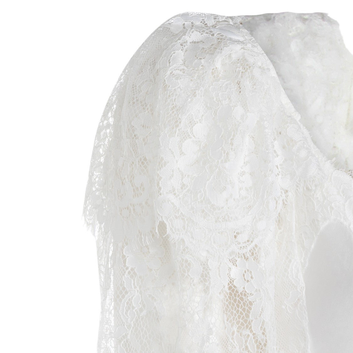 Self-Portrait Maxi Dress With Lace Overlay
