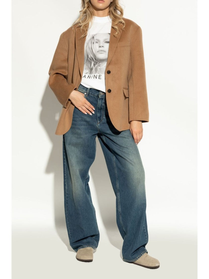 Birkenstock Closed-Toe Sandals With Adjustable Strap And Cork Footbed