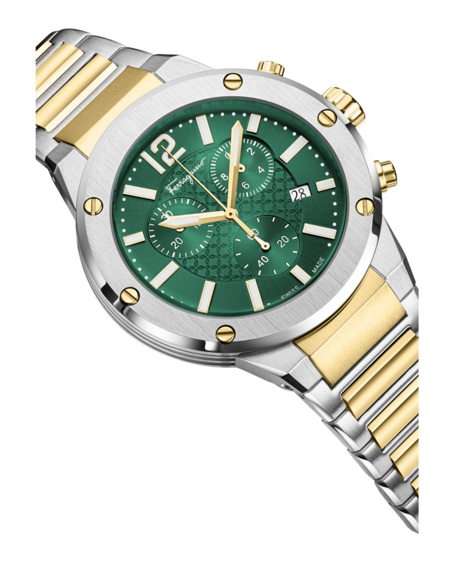 Ferragamo F-80 Chrono Bracelet Watch