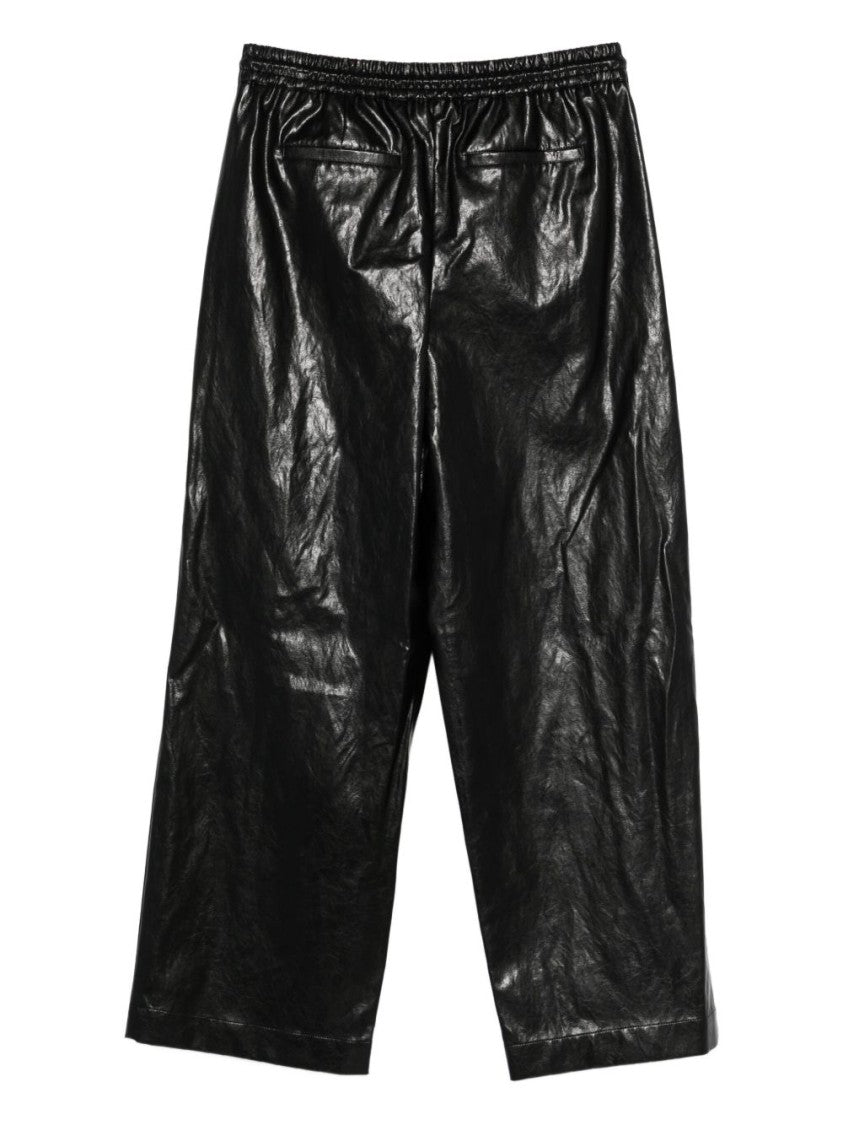 Michael Kors Cropped Trousers With Shiny Finish