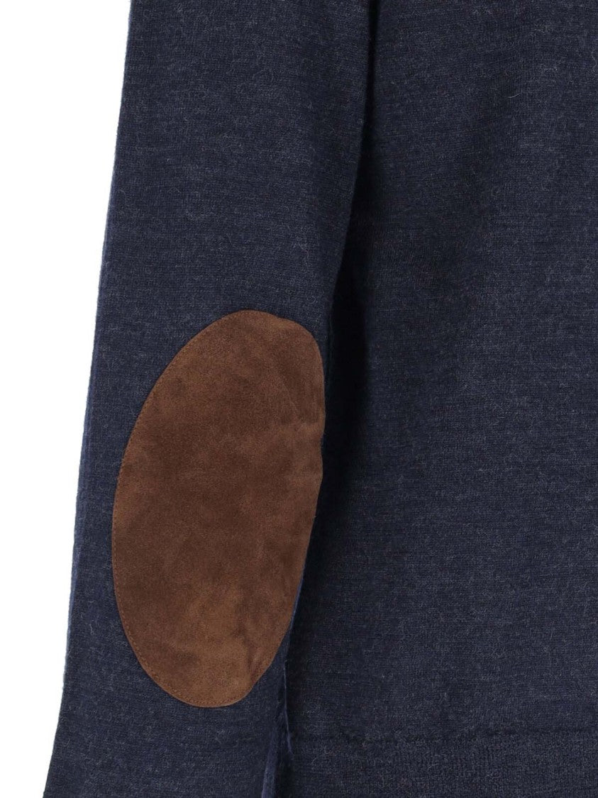 Maison Margiela Navy Wool Sweater