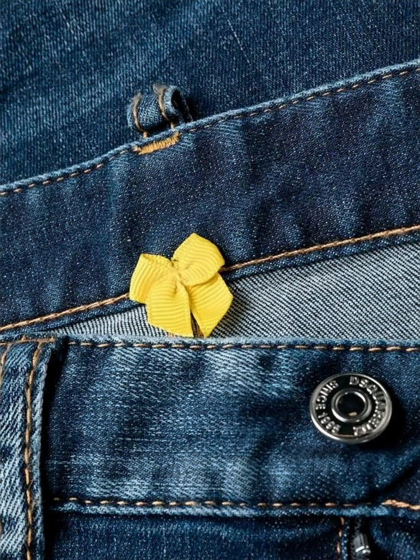 Dsquared2 Slim-Fit Distressed Denim Pants With Unique Details