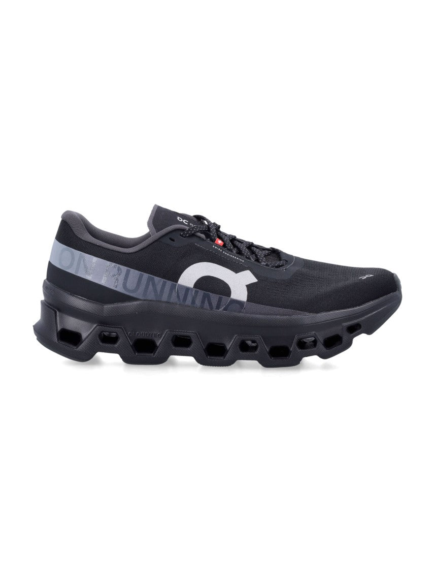 On Running Black Mesh Cloudmonster 1 Sneakers