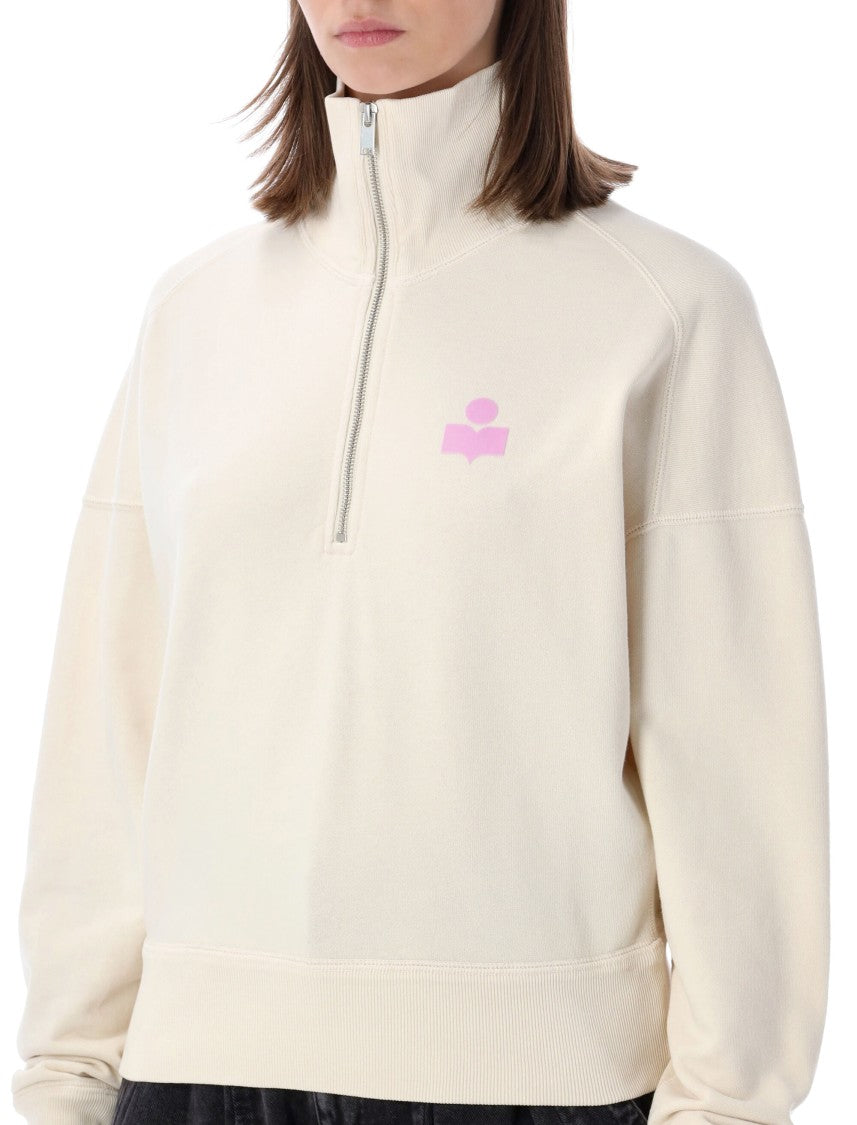 Isabel Marant Étoile Ross Half-Zip Sweatshirt