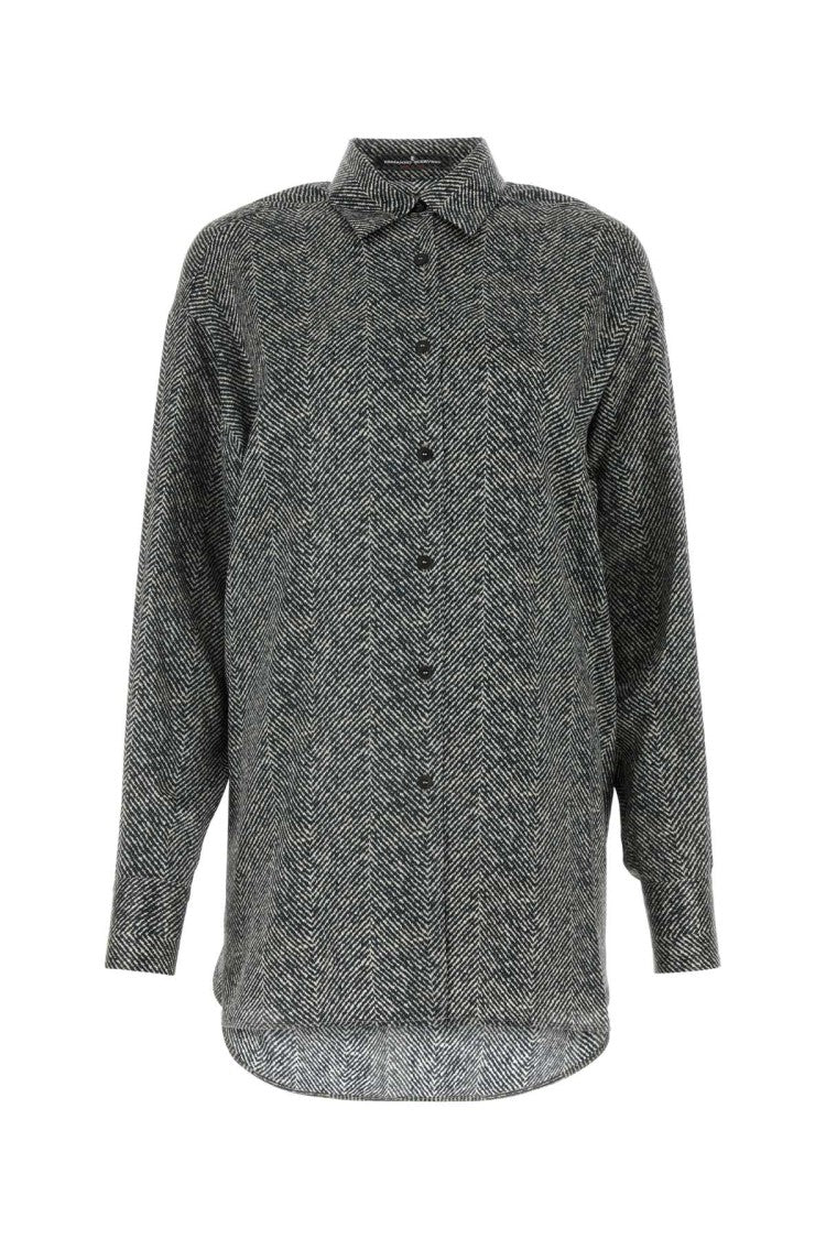 Ermanno Scervino Printed Silk Shirt