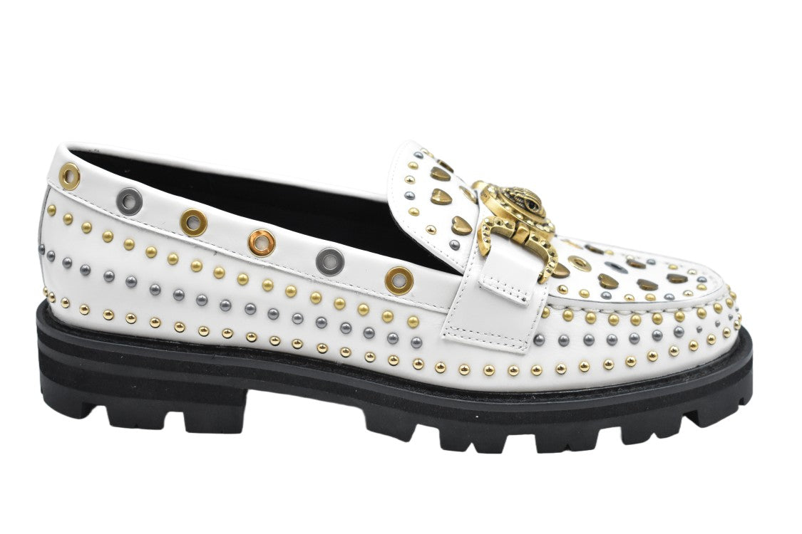 Kurt Geiger Beige Laced Versatile Bone Low Shoes