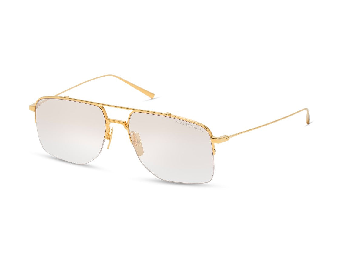 Dita Gold Artoa.13 Gradient Square Titanium Sunglasses