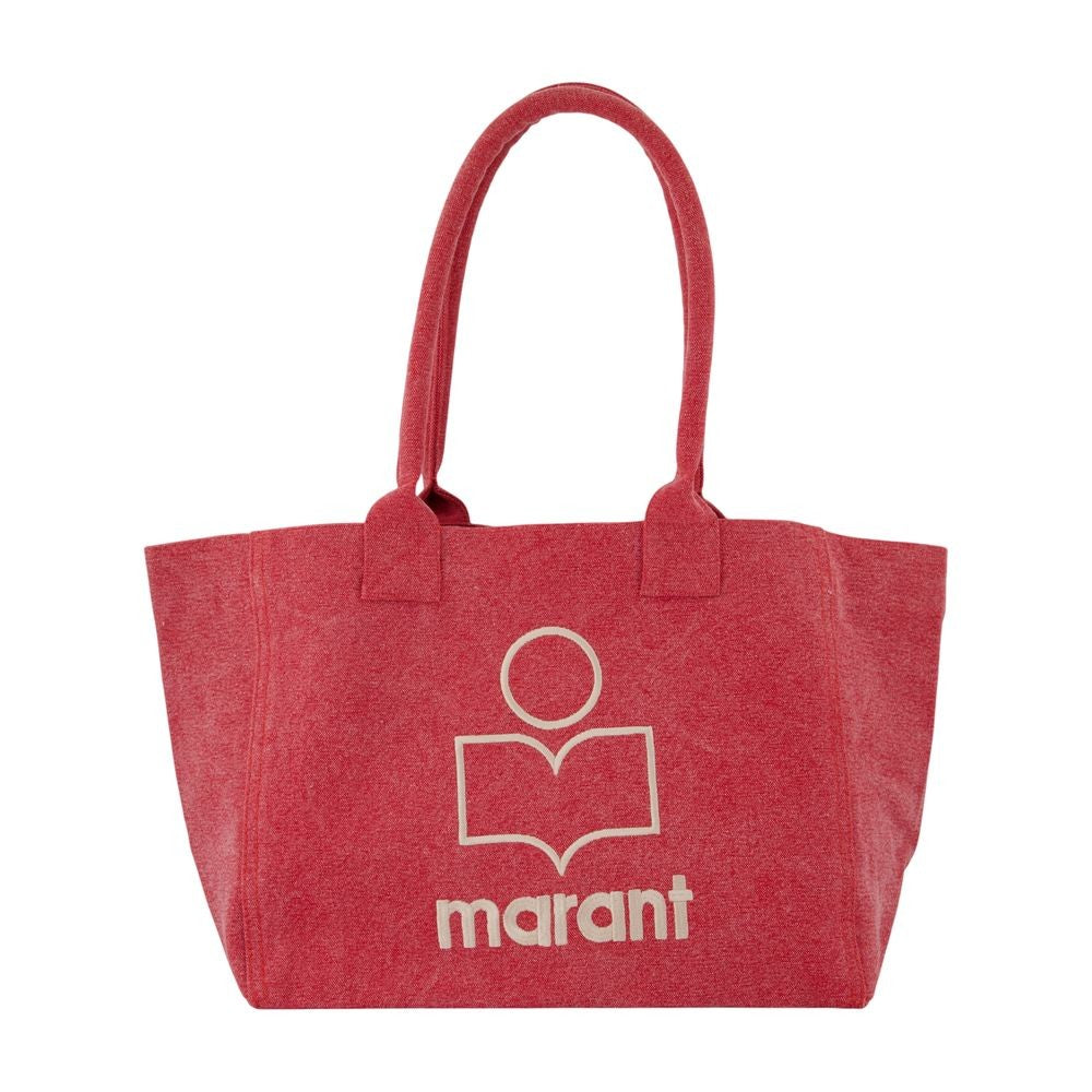 Isabel Marant Yenky Zipped Gz Shopper Bag - Cotton - Red