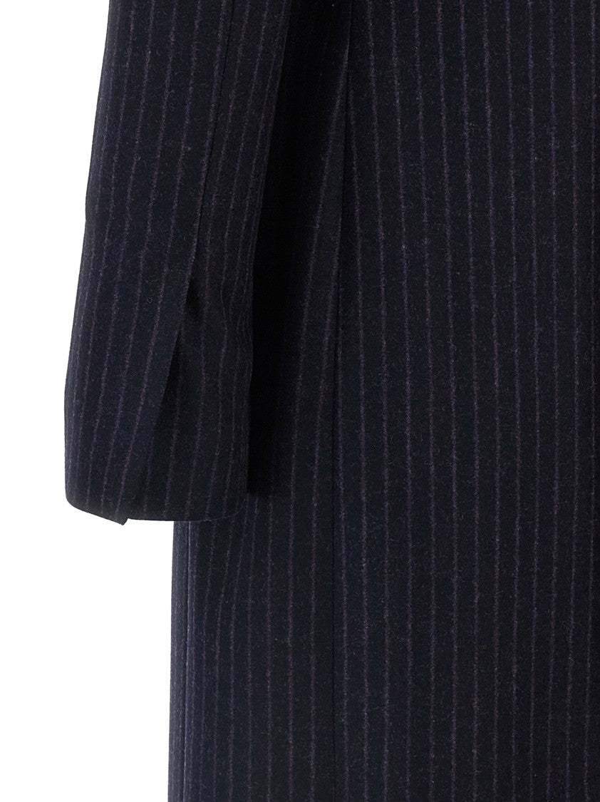 Alberto Biani Pinstripe Coat