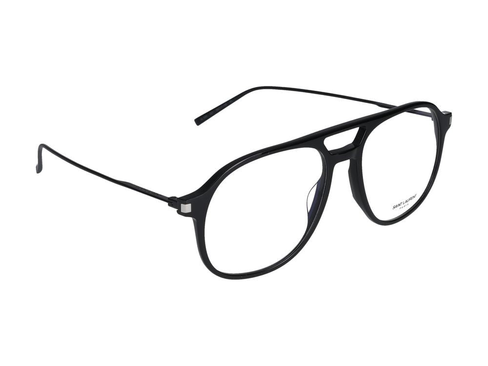 Saint Laurent Eyeglasses Sl 626 001 Black Black Transparent 55/17/145