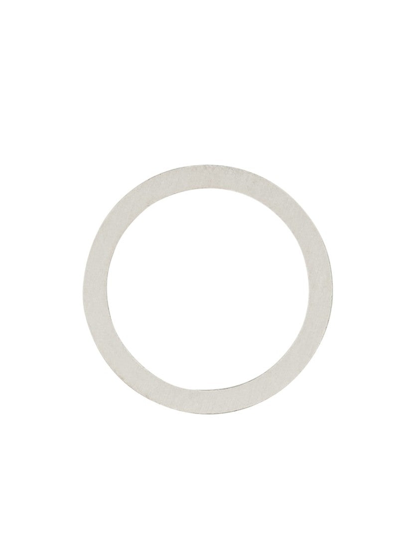 Maison Margiela Engraved Silver Ring With Minimalist Aesthetic