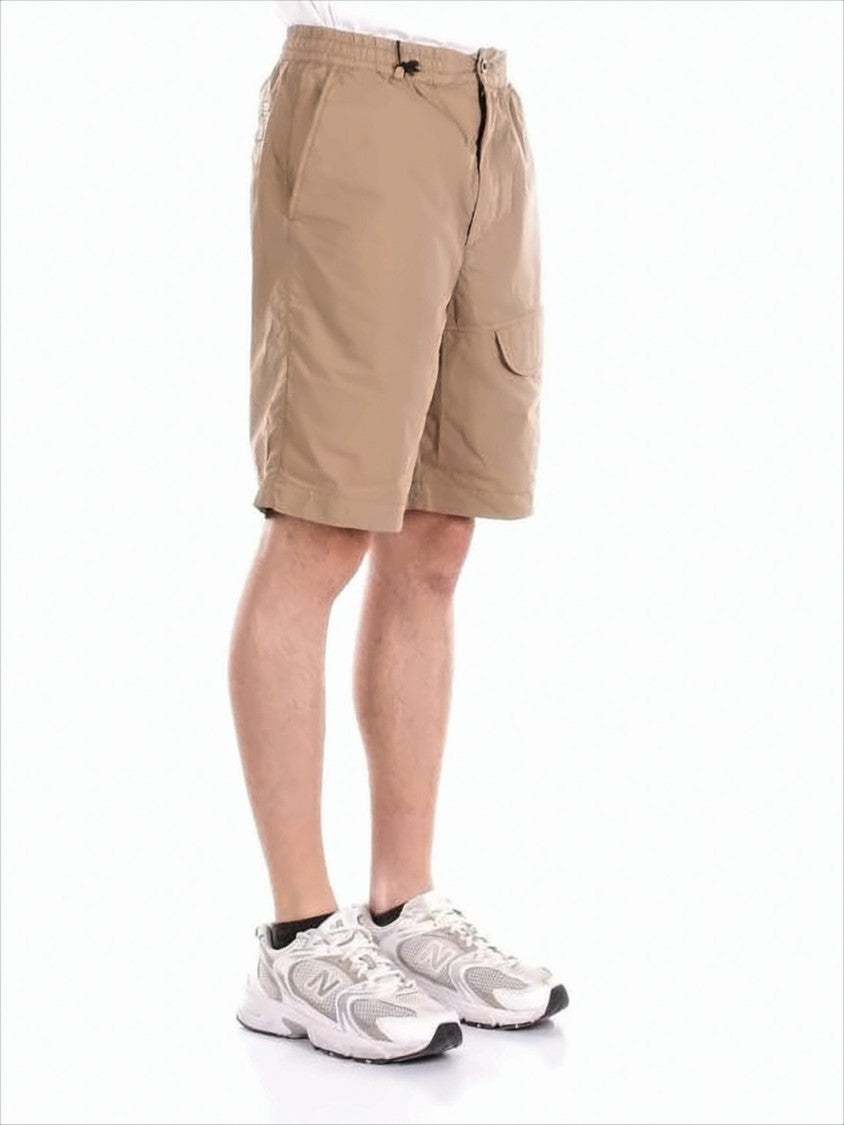 C.P. Company Mid-Thigh Length Relaxed Fit Shorts With Functional Pockets
