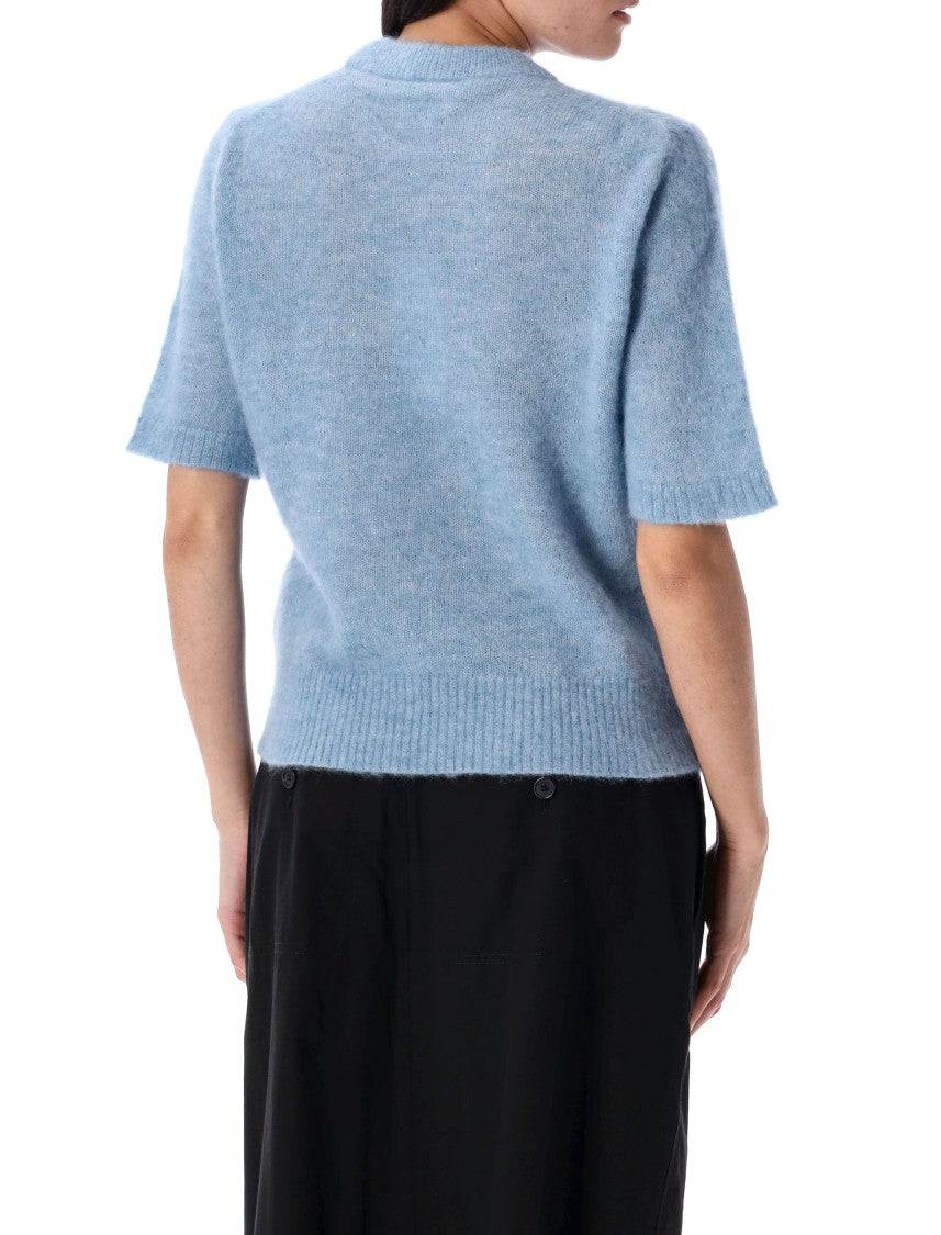 Ganni Puddle Knit Tshirt