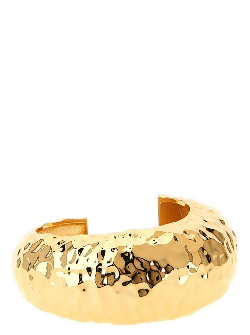 Self-Portrait 'Hammered Gold Cuff' Bracelet