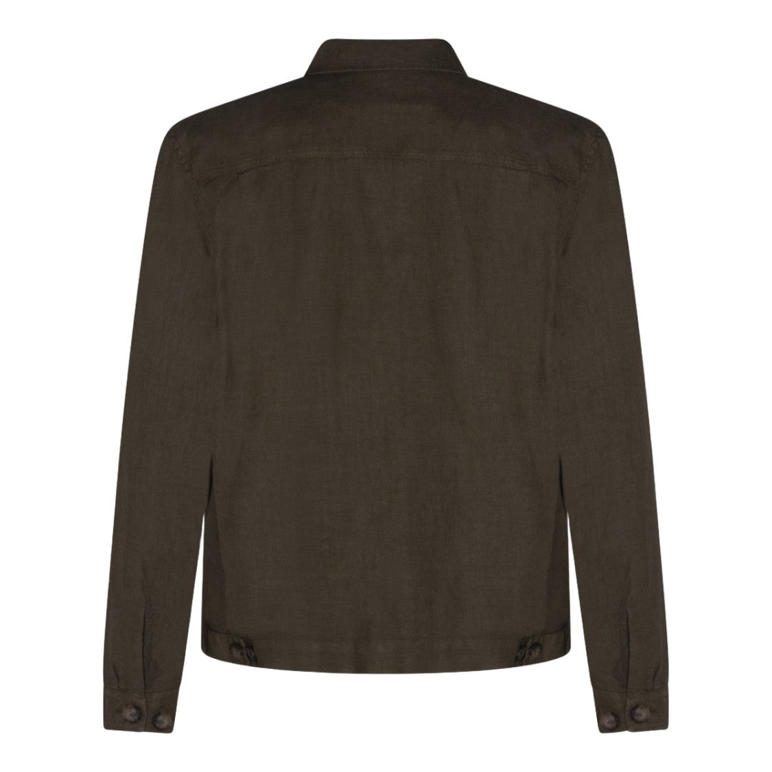 Altea Structured Green Jacket With Button-Up Front