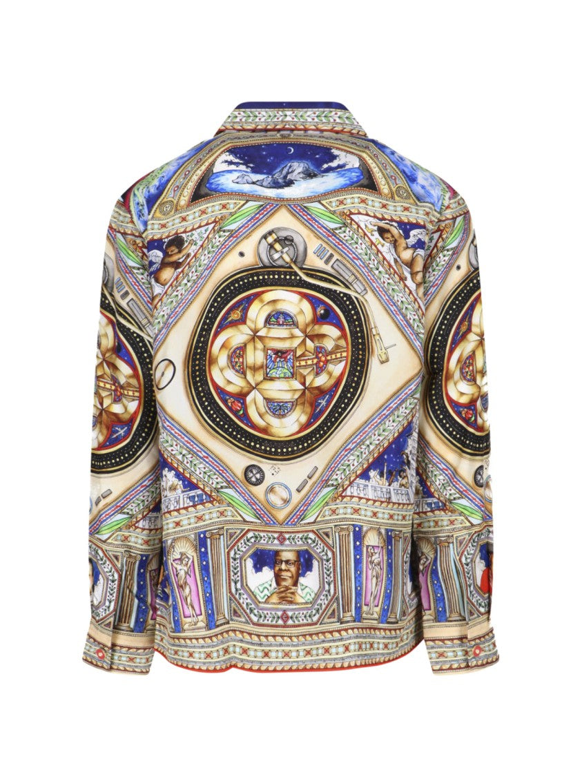Casablanca "Plafond Orne De Musique" Shirt – Multicolor