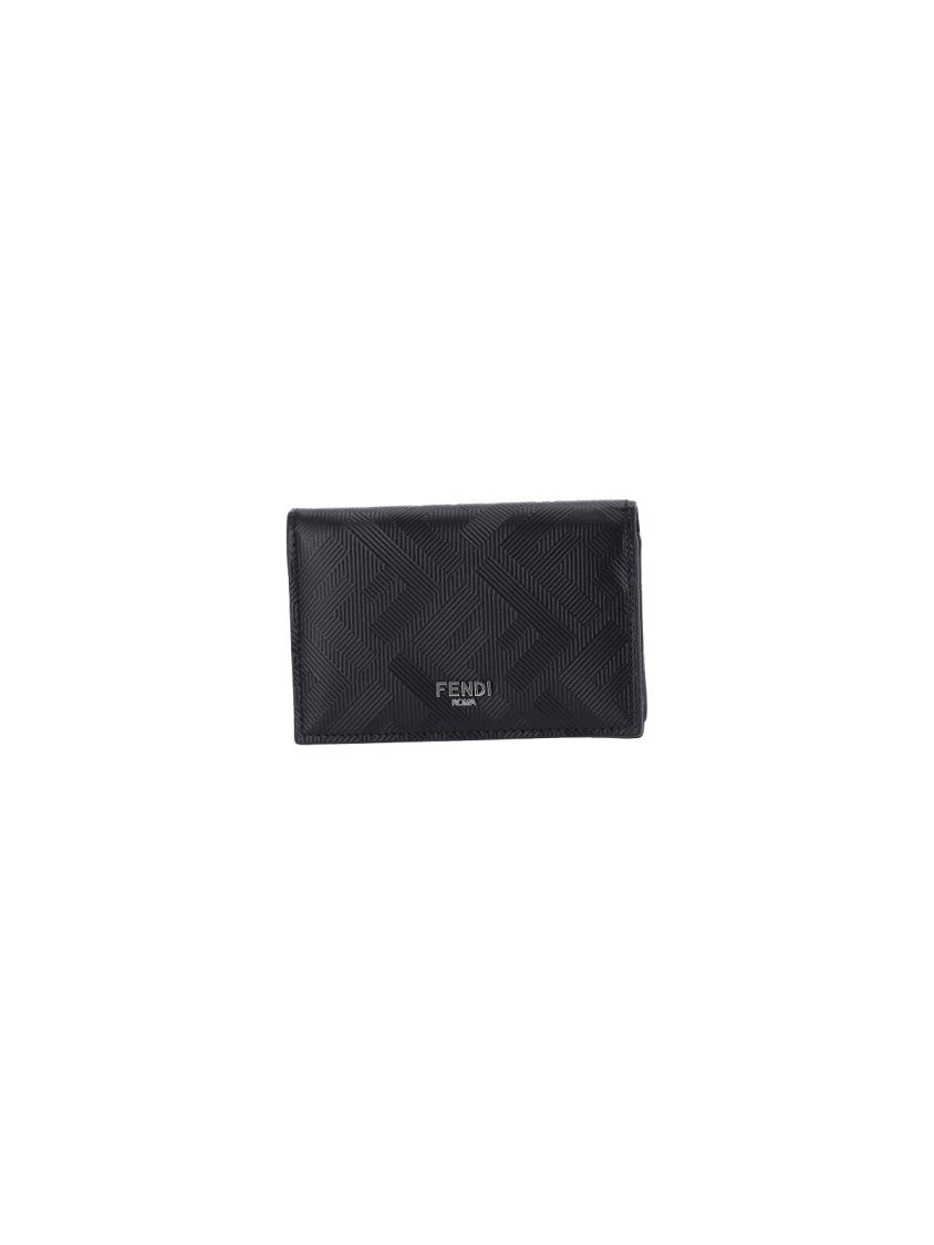 Fendi "Shadow" Card Holder – Black