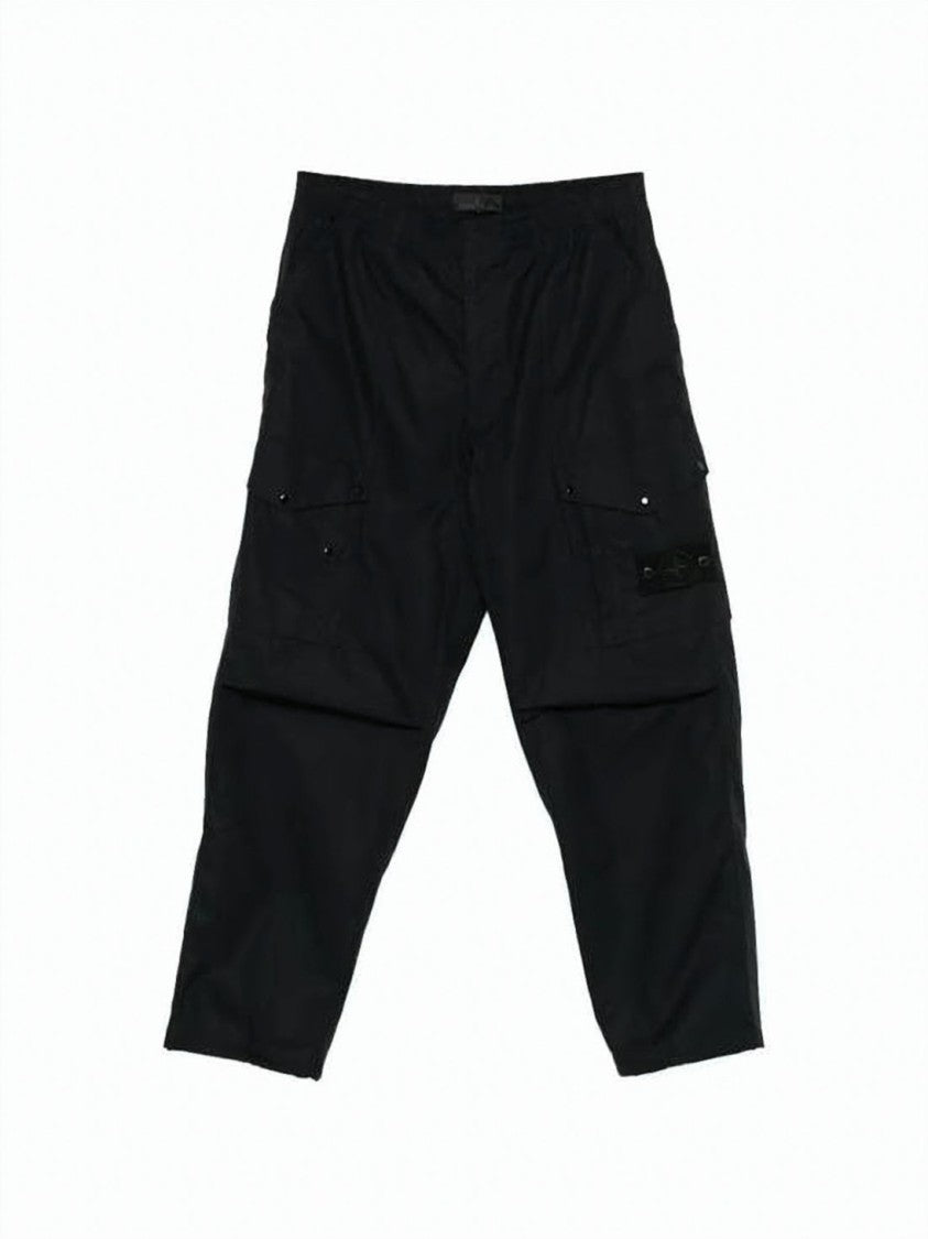 Stone Island Straight-Fit Casual Pants With Flap Pockets