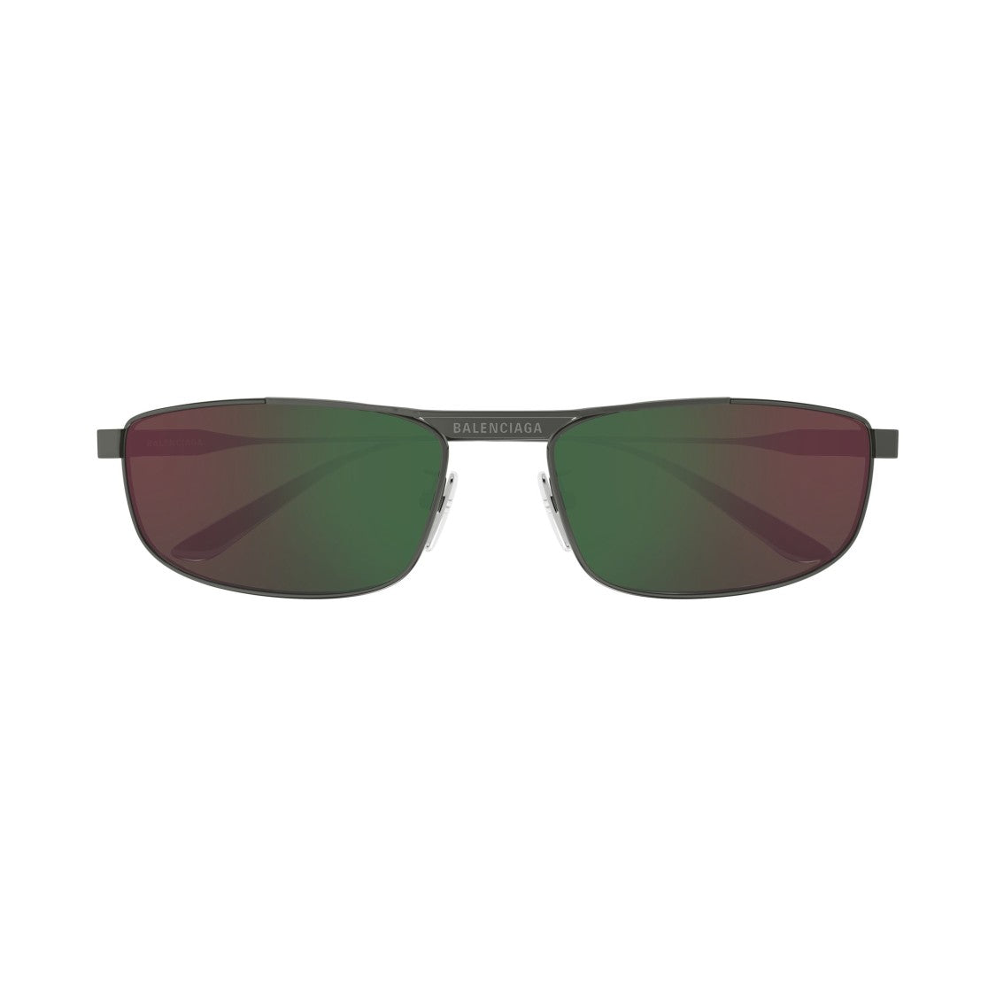 Balenciaga Bb0451s Rectangular Metal Sunglasses