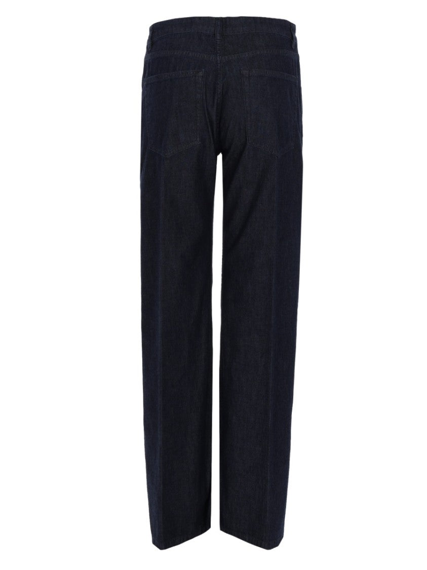 Aspesi Straight-Leg Classic Five-Pocket Jeans