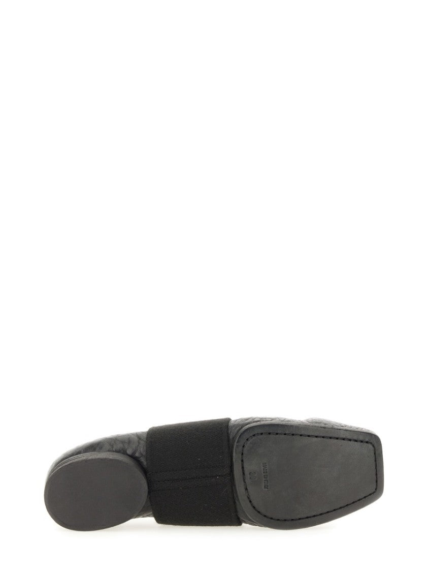 Uma Wang Leather Ballerina