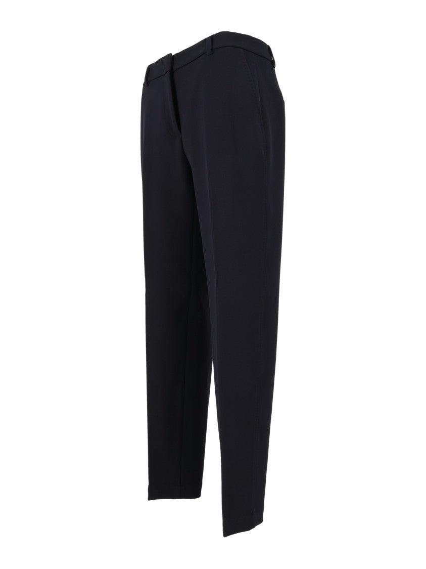 Peserico Tailored Mid-Rise Straight-Leg Formal Pants