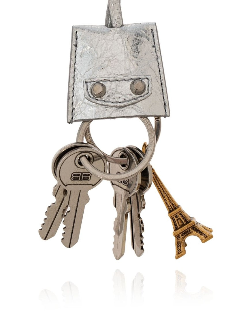 Balenciaga Le City Charm Eiffel Keychain