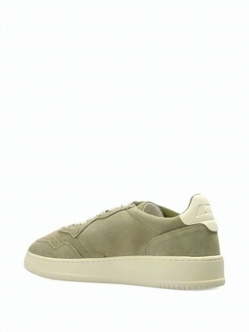 Autry Suede Upper Low-Top Sneakers