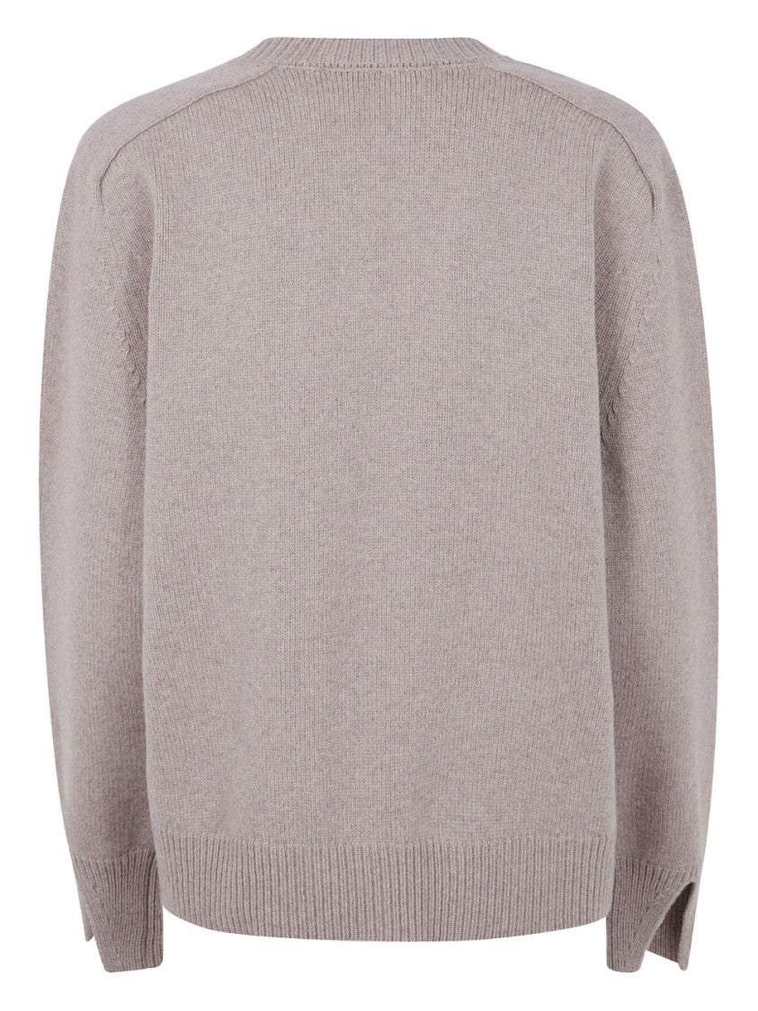 Róhe Relaxed Fit V-Neck Knitted Jumper