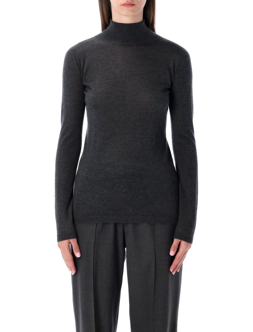 Fabiana Filippi Cashmere And Silk Blend Turtleneck Sweater