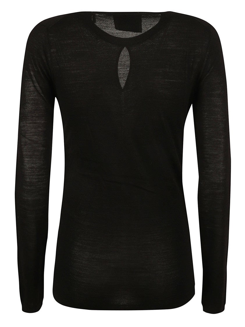 Isabel Marant Fitted Black Sweater