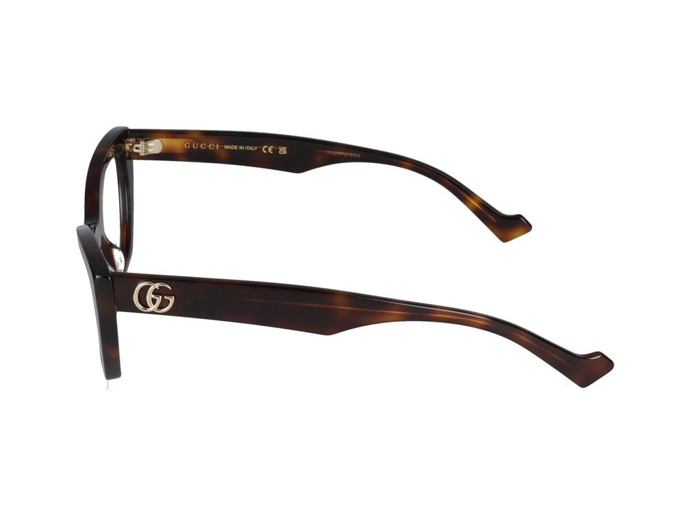 Gucci Eyeglasses Gg1334o 002 Havana Havana Transparent 52/20/145
