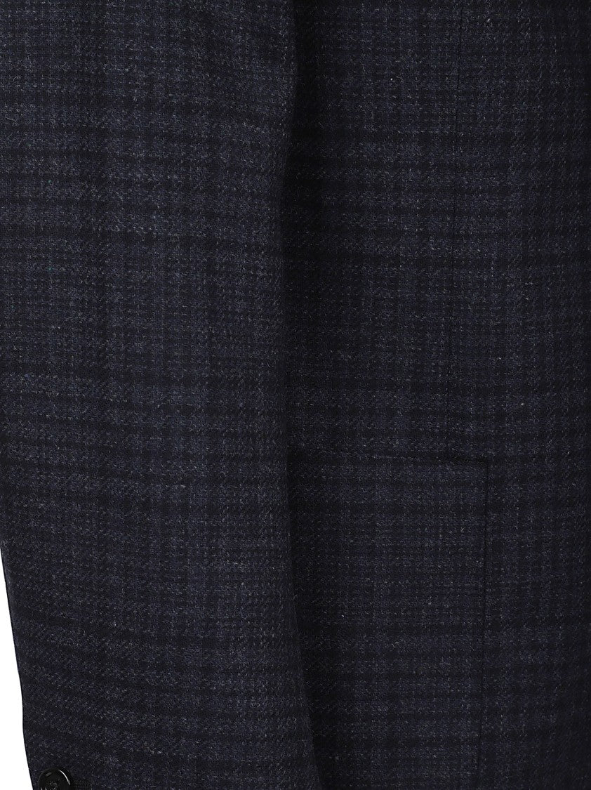 Lardini Roma Wool And Cashmere Twill Jacket