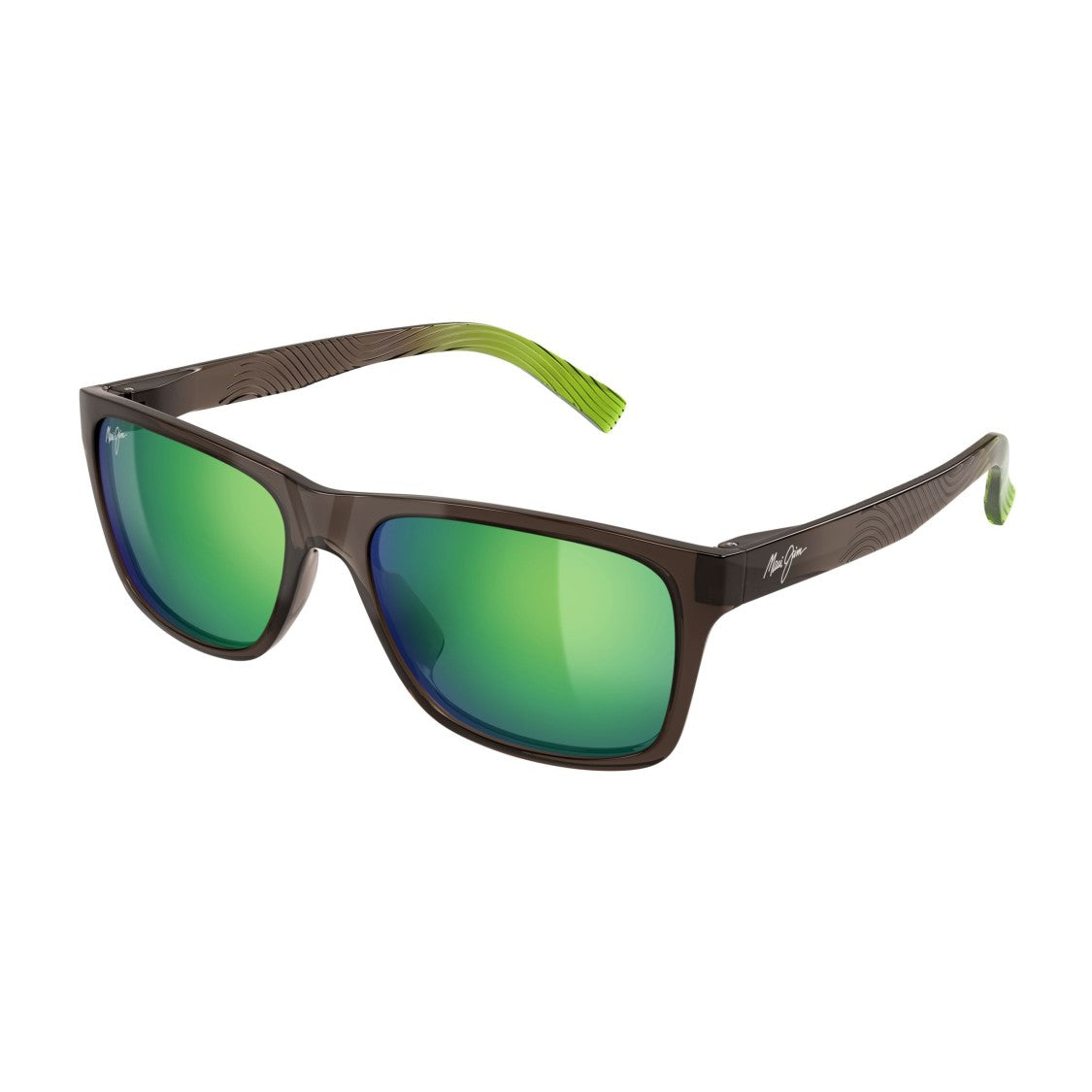 Maui Jim Kowelo Translucent Dark Brown Sunglasses With Gradient Lenses