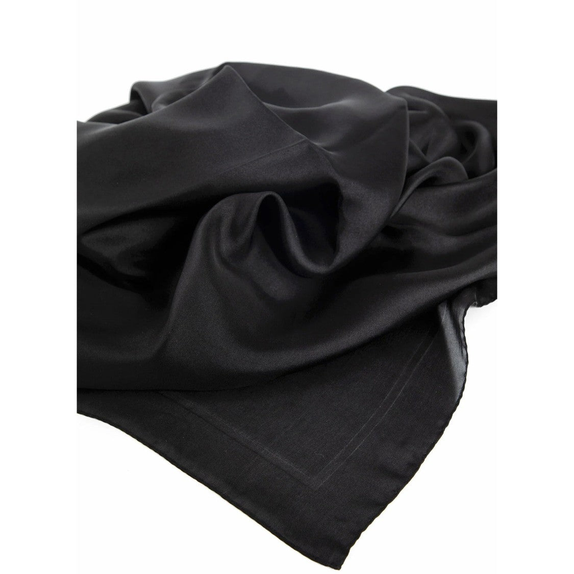 Saint Laurent Silk Scarf With Cassandre Design