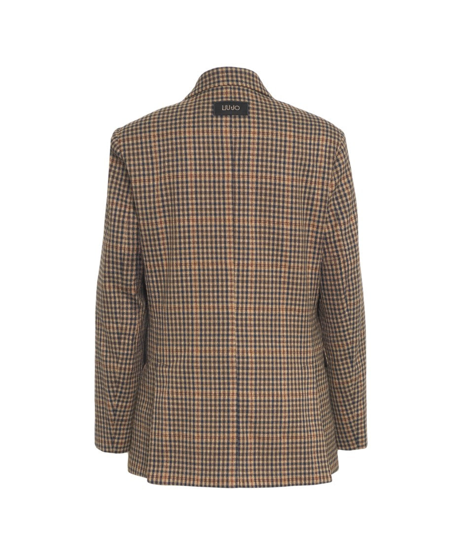 Liu Jo Plaid Blazer
