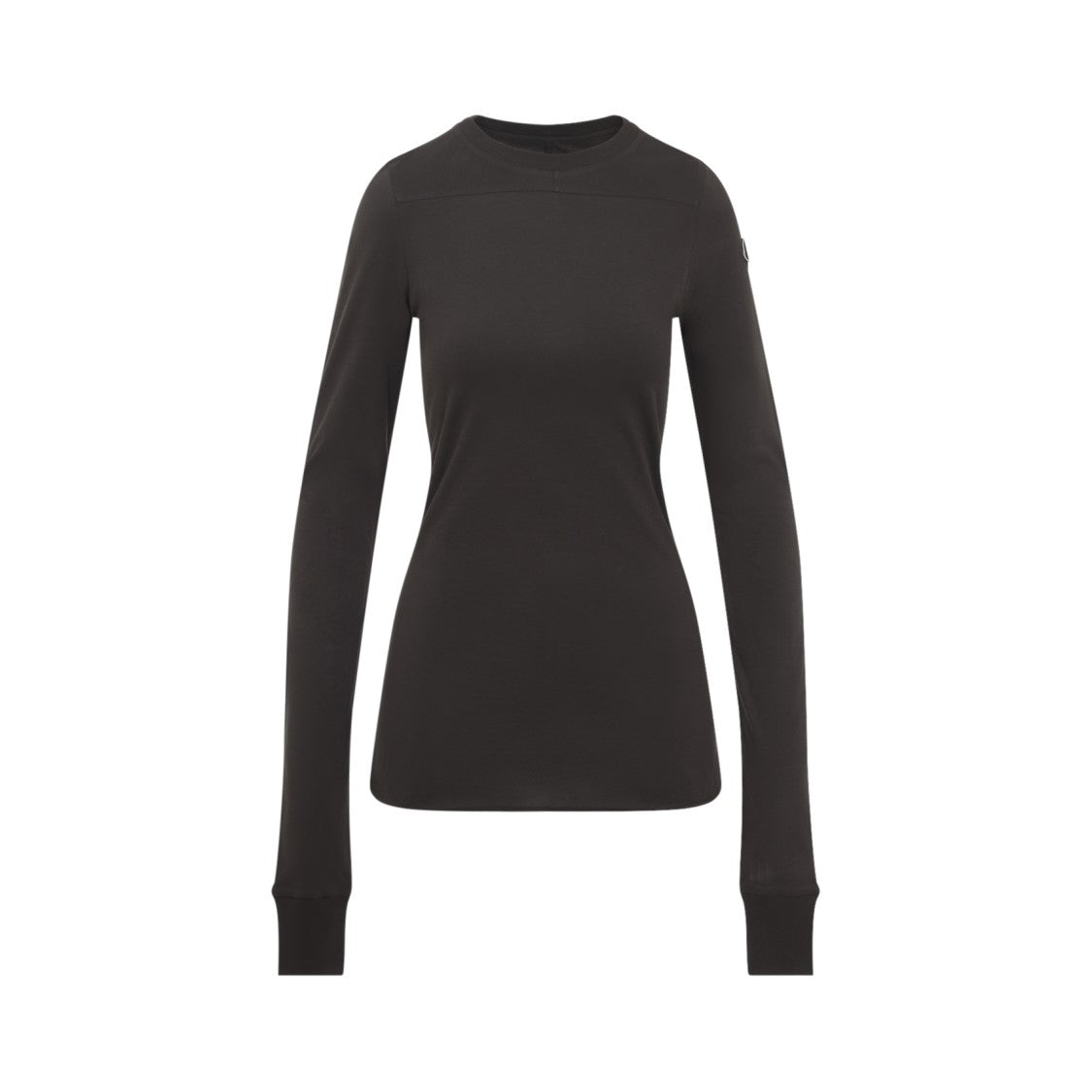 Moncler X Rick Owens Long-Sleeved T-Shirt With Girdered Panel Design