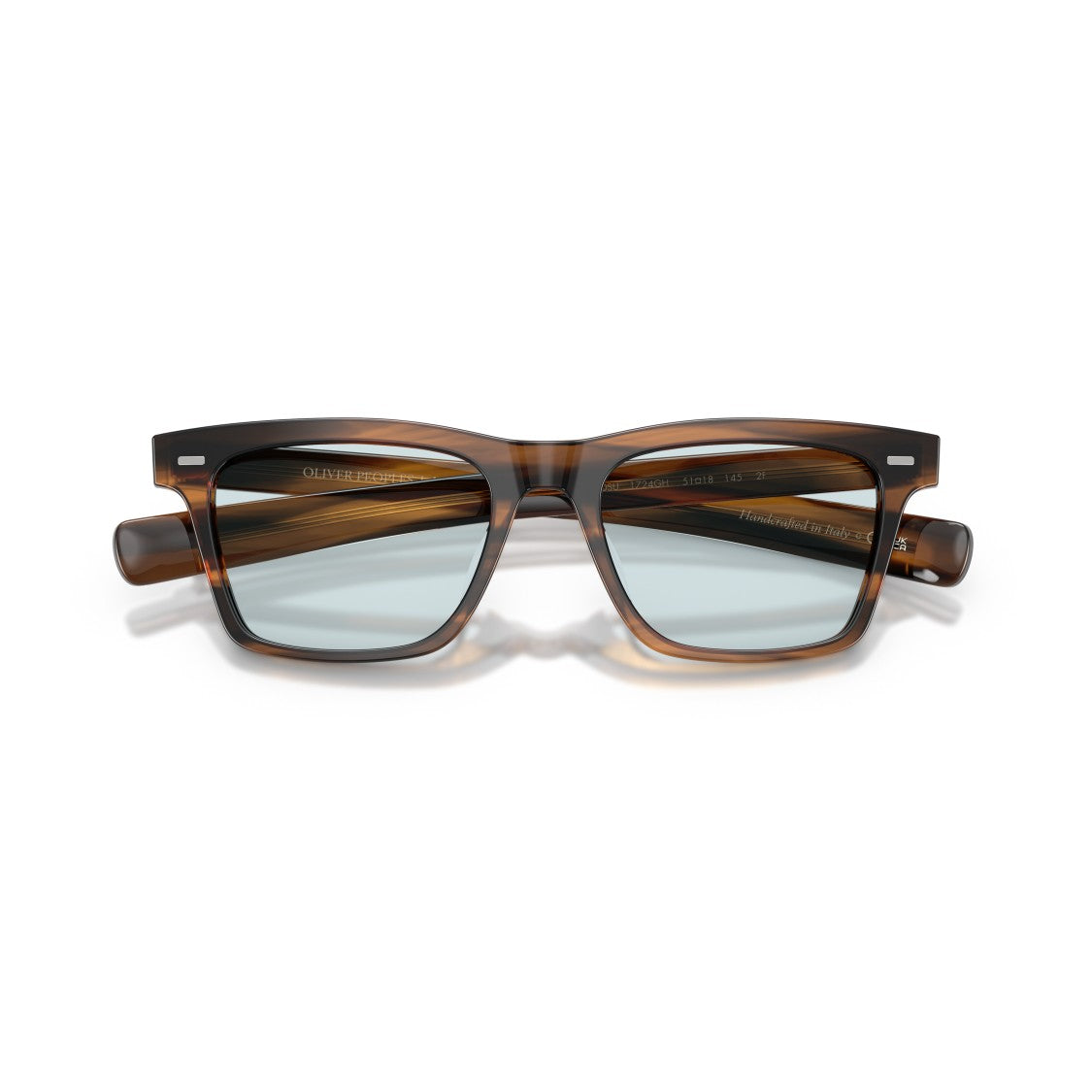 Oliver Peoples 0Ov5590su Tortoiseshell-Pattern Acetate Sunglasses With Subtle Blue Lenses