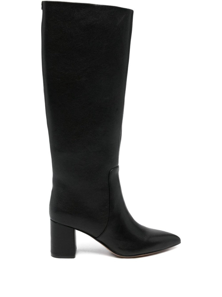 Twin-Set Black Ankle Boots With Pointed Toe