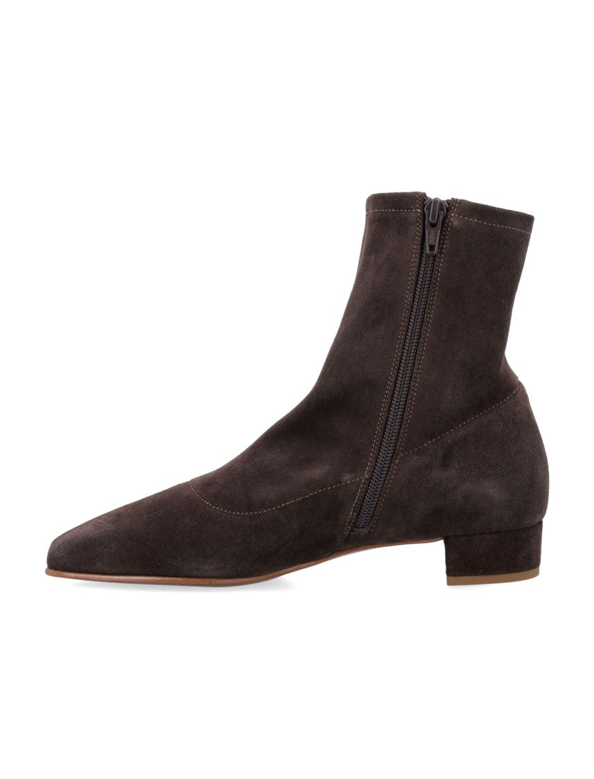 By Far Este Suede Ankle Boot