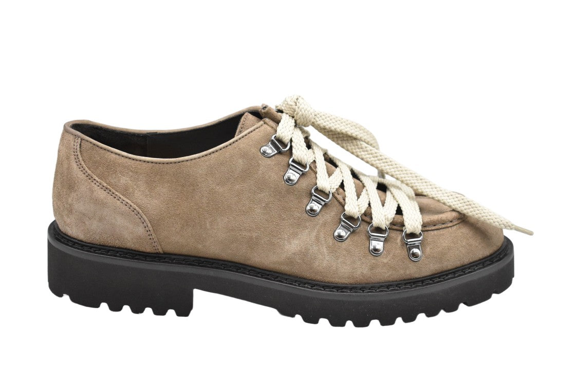 Doucal's Visone Lace-Up Shoes With Sole
