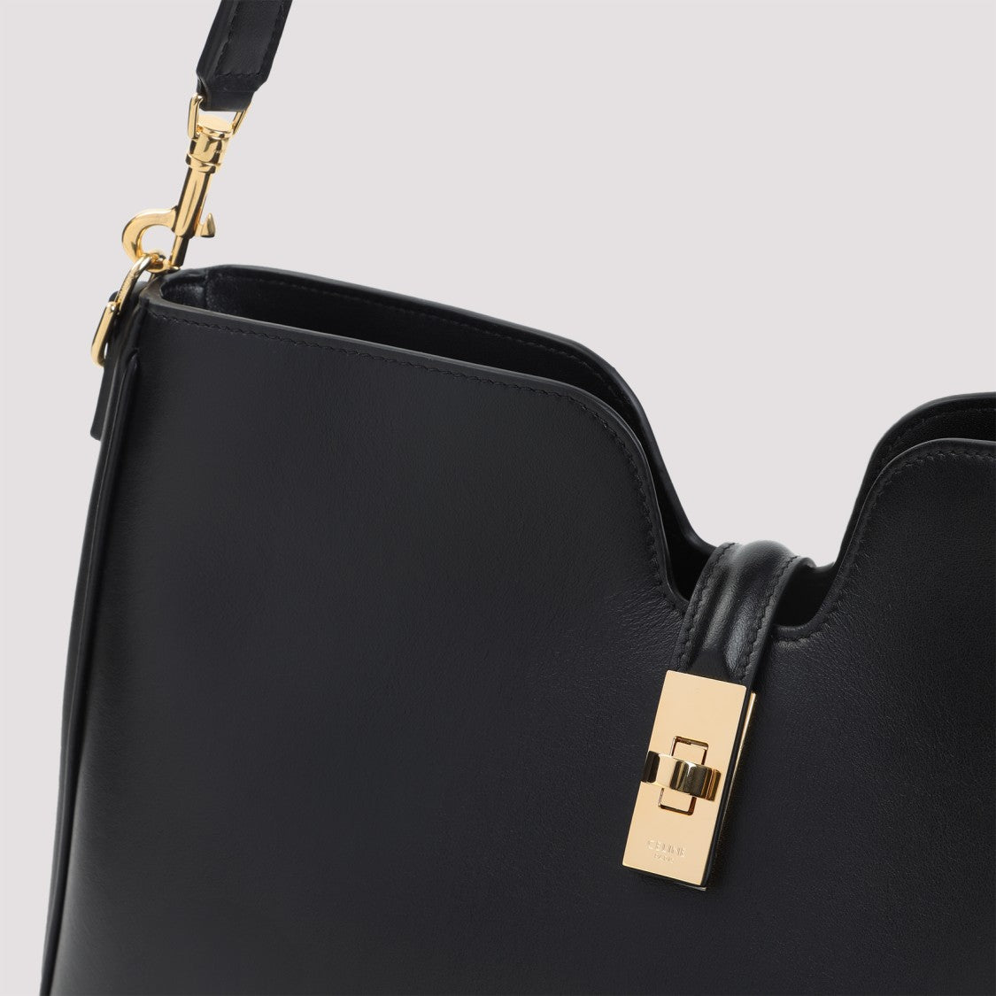Celine Black Medium Camille Soft Leather Bag